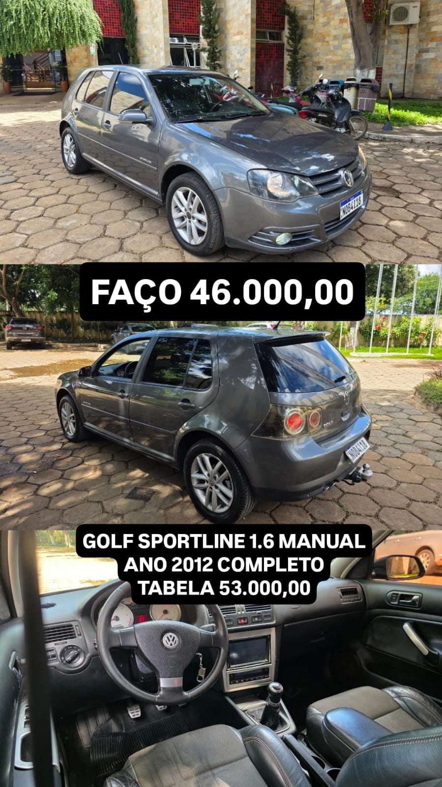 VOLSKVAGEM GOLF SPORTILINE